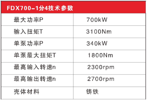 700KW分动箱